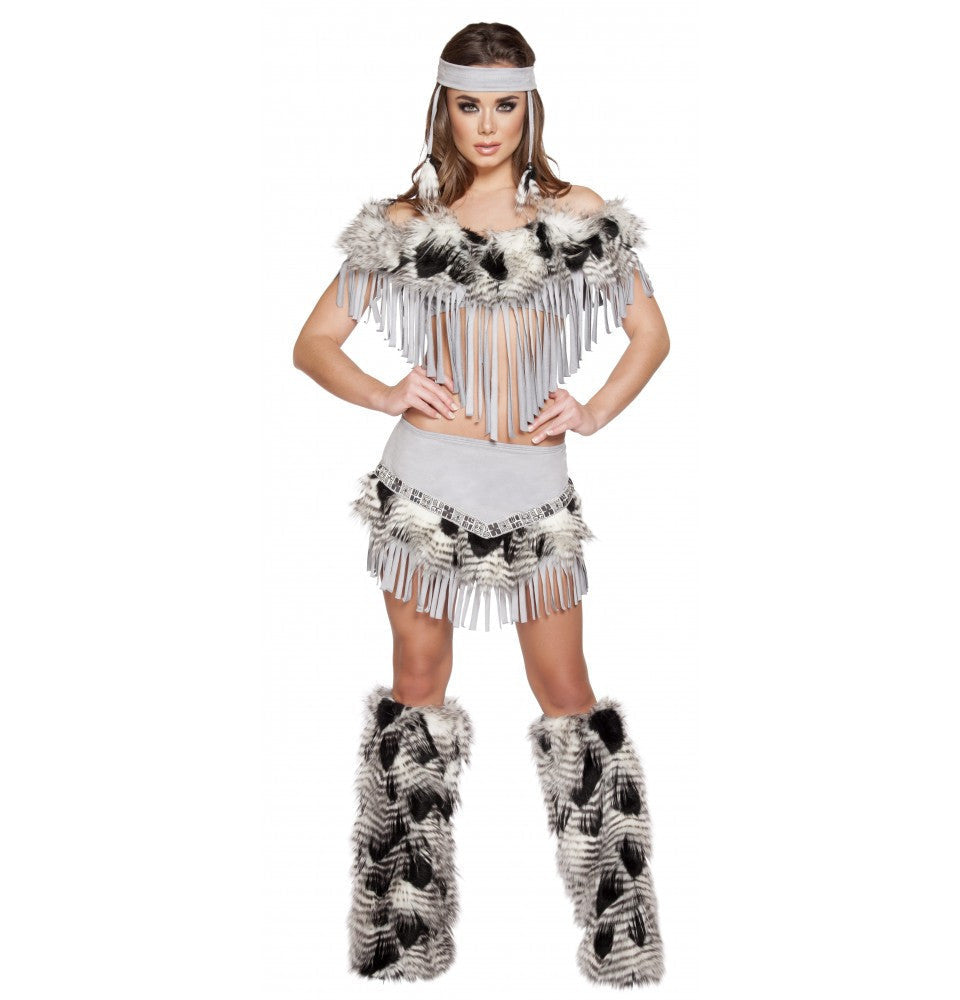 As shown Emerald 4582 - 3pc Lusty Indian Maiden Costumes Size L