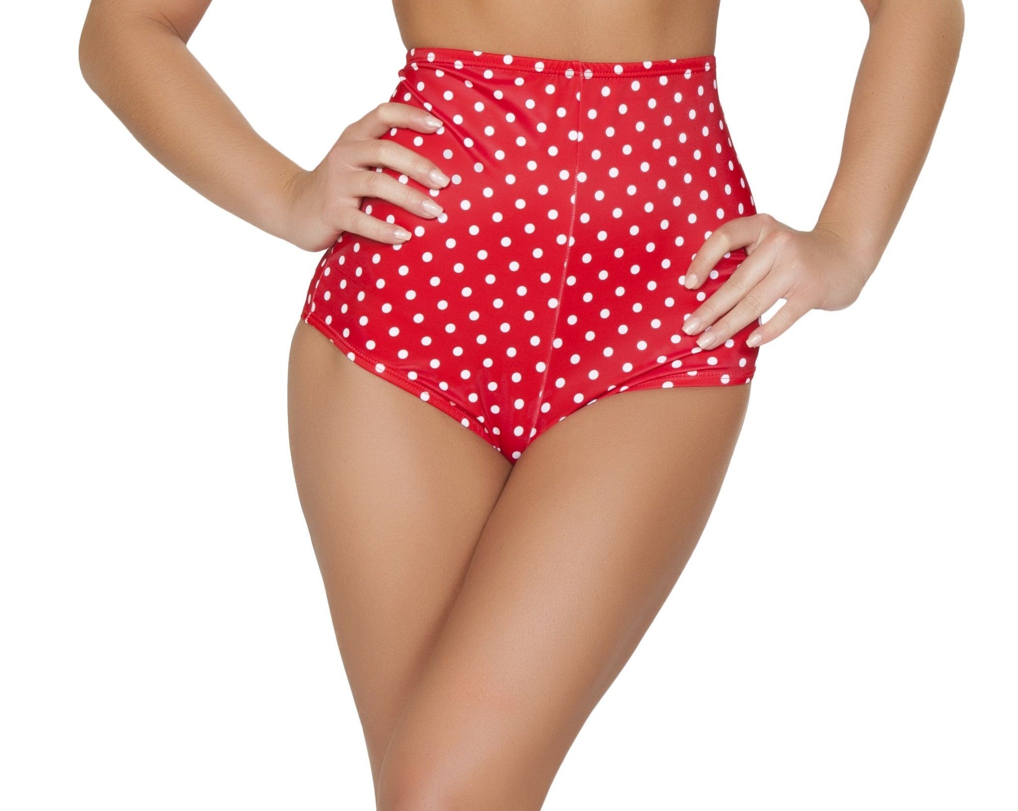 Red/white polkadot Fantasy Red/White Ravewear Size M/L