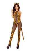 3PC Here Kitty Kitty Costume Set in Black by Build-A-Hoochie