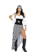 6PC Pirate Lass Costume Set by Build-A-Hoochie
