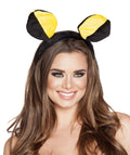Yellow/Black Bumble Bee Head Piece Costume in As Shown by Build-A-Hoochie