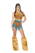 2PC Tribal Vixen Costume Set in Honey by Build-A-Hoochie