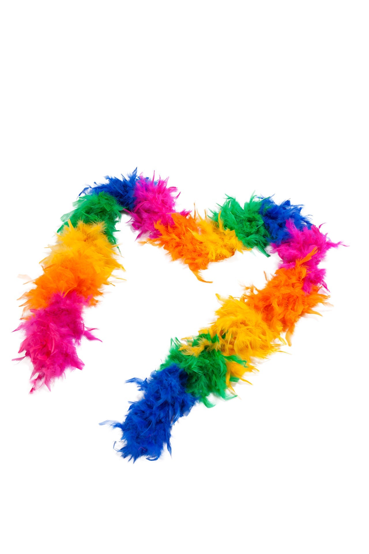 Rainbow Trendy 4764 - 72" Feathered Boa Ravewear Size O/S