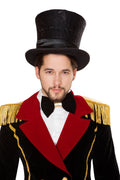 Deluxe Top Hat Costume Headwear in Black by Build-A-Hoochie