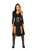 3PC the Queens Assassin Costume Set in Black by Build-A-Hoochie