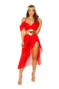 3PC Goddess of Love Costume Set in Red by Build-A-Hoochie