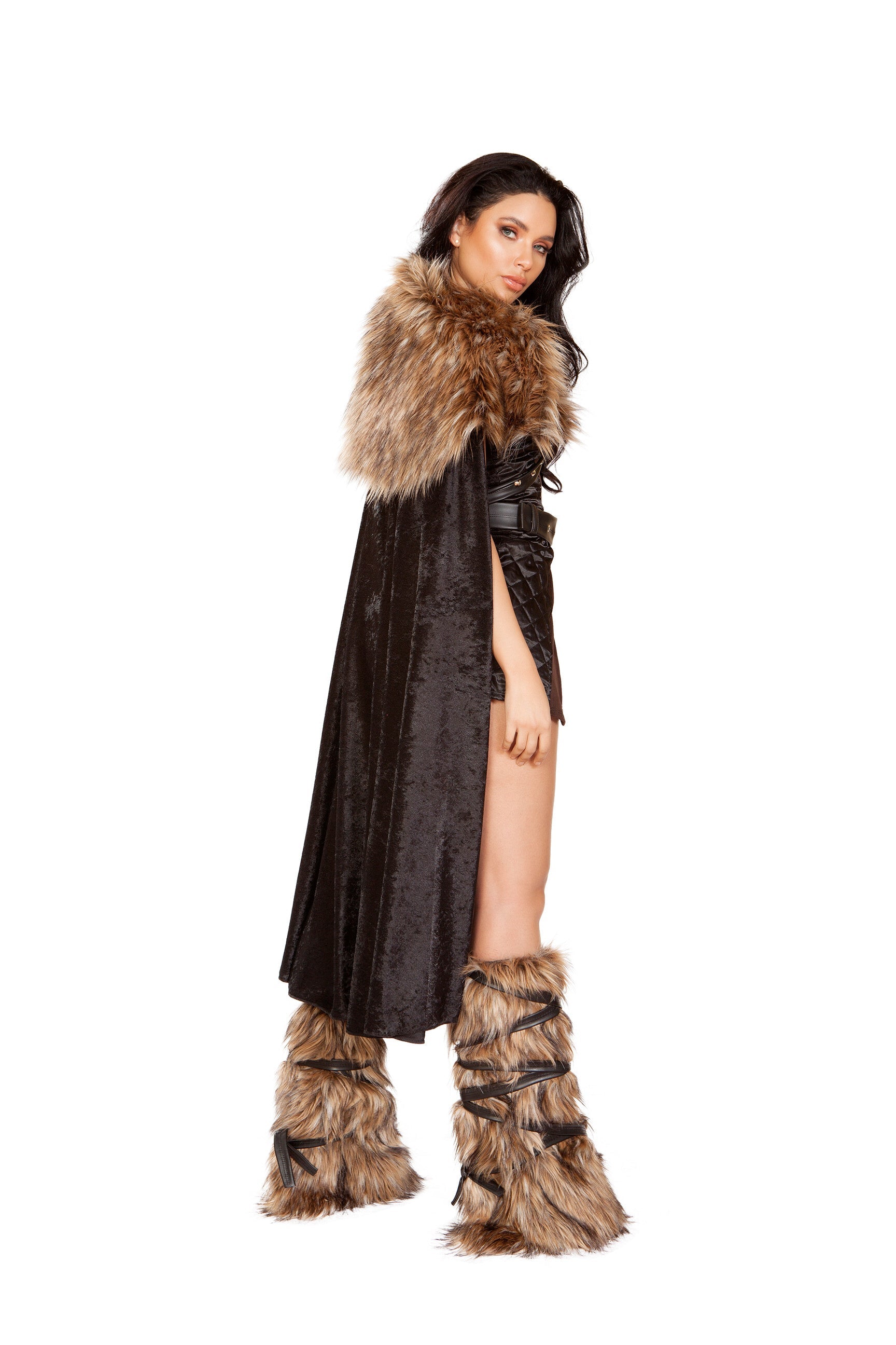 Chic 4896 - 4pc Northern Warrior Costumes Back View
