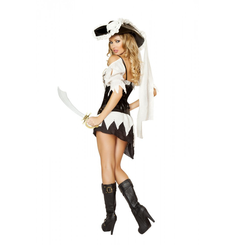 Captivating 4528 - 5pc Sexy Shipwrecked Sailor Costume Costumes