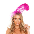 Feather Headband Costume Headwear in Pink by Build-A-Hoochie