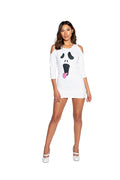 1PC Silly Ghost Dress Costume Dress in White by Build-A-Hoochie