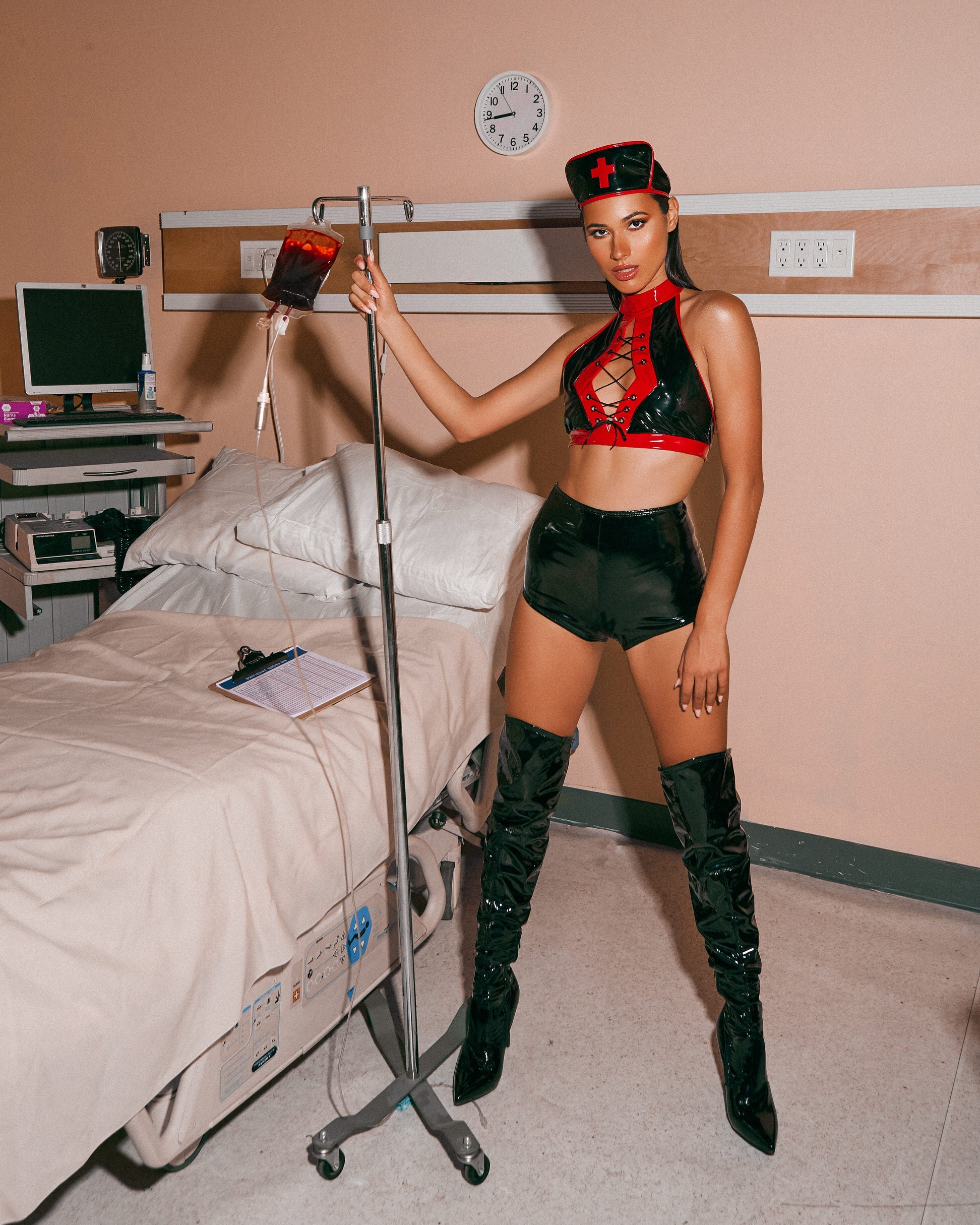BAH5005 - Rosy 3pc Kinky Nurse