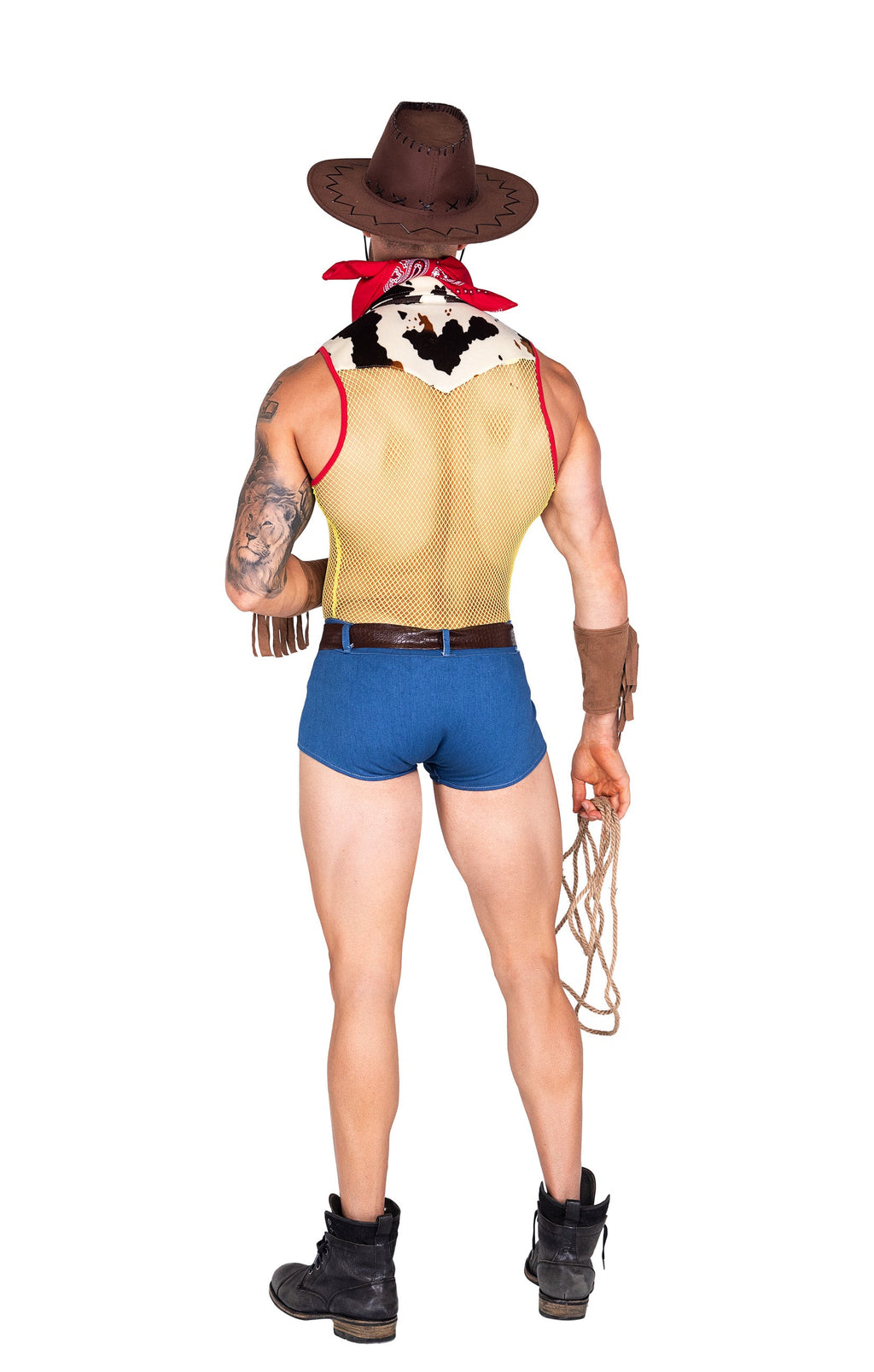 BAH5019 - Confident 4pc Playful Sheriff Mens Costume