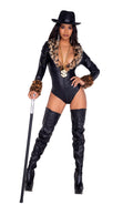 1PC Sugar Mama Pimp Costume in Black by Build-A-Hoochie