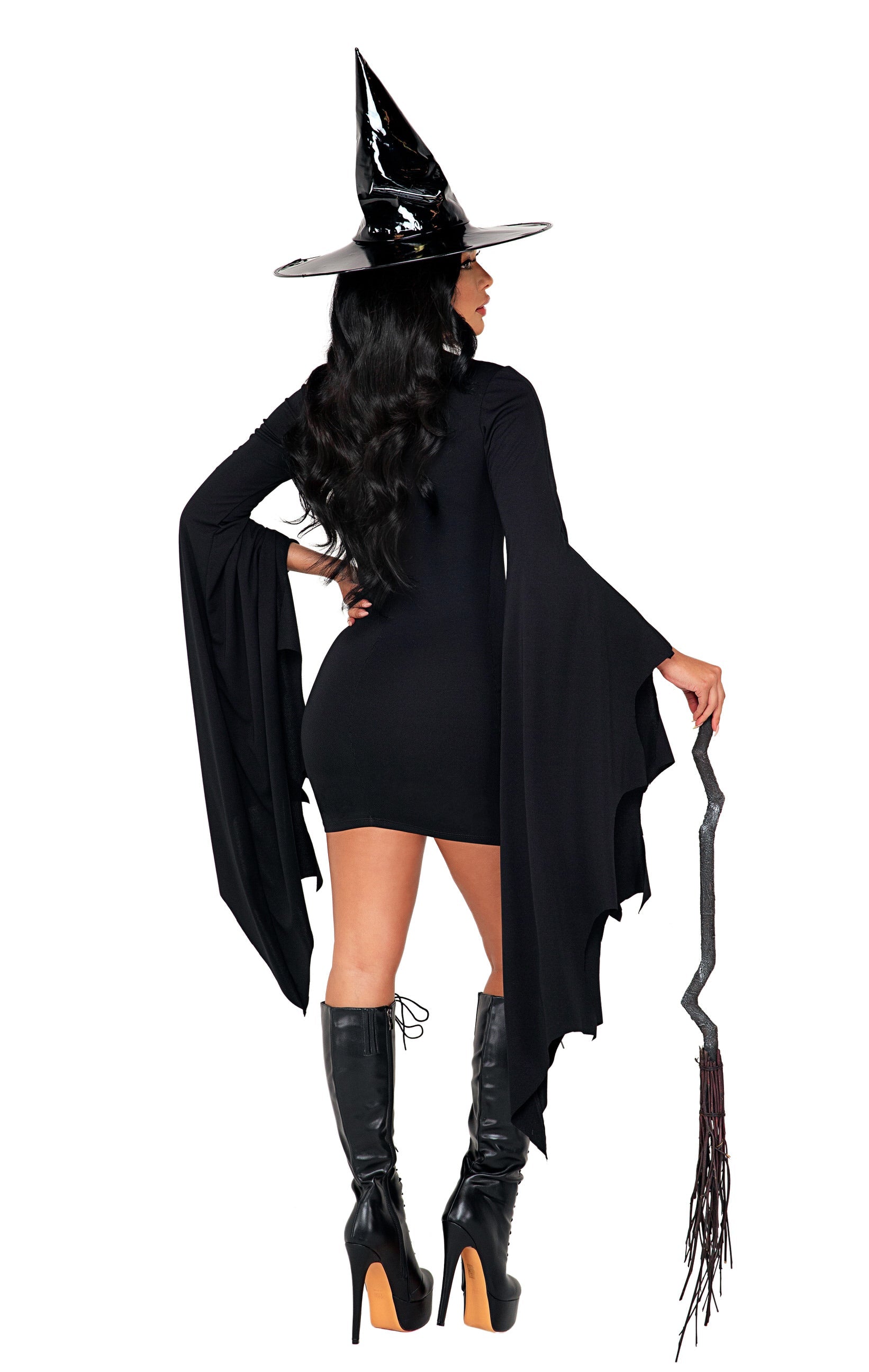 Enchanting 5076 - 2pc Midnight Coven Witch Costumes Back View