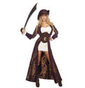 6PC Decadent Pirate Diva Costume Set in As Shown by Build-A-Hoochie