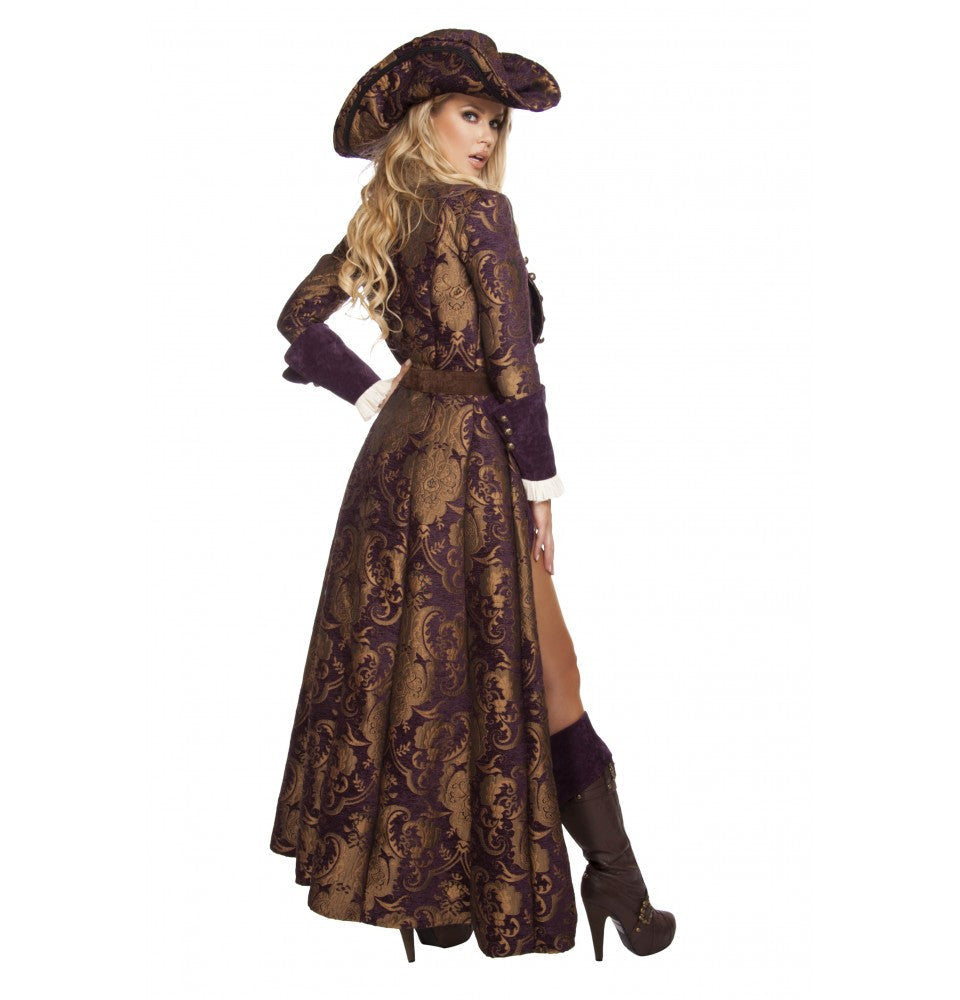 Feminine 4574 - 6pc Decadent Pirate Diva Costumes