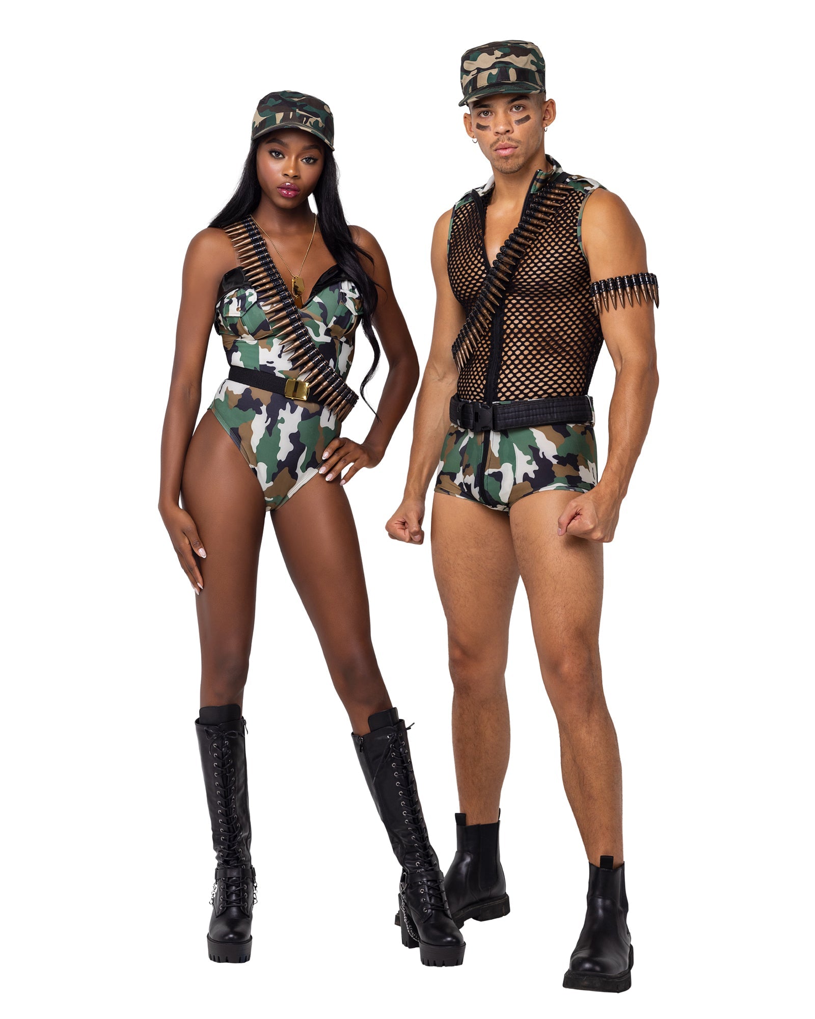 BAH6175 - Diva Men���s 3PC Sergeant Stud Army
