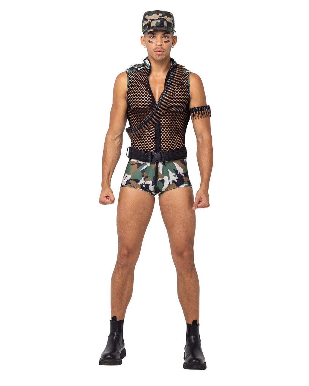 BAH6175 - Diva Men���s 3PC Sergeant Stud Army