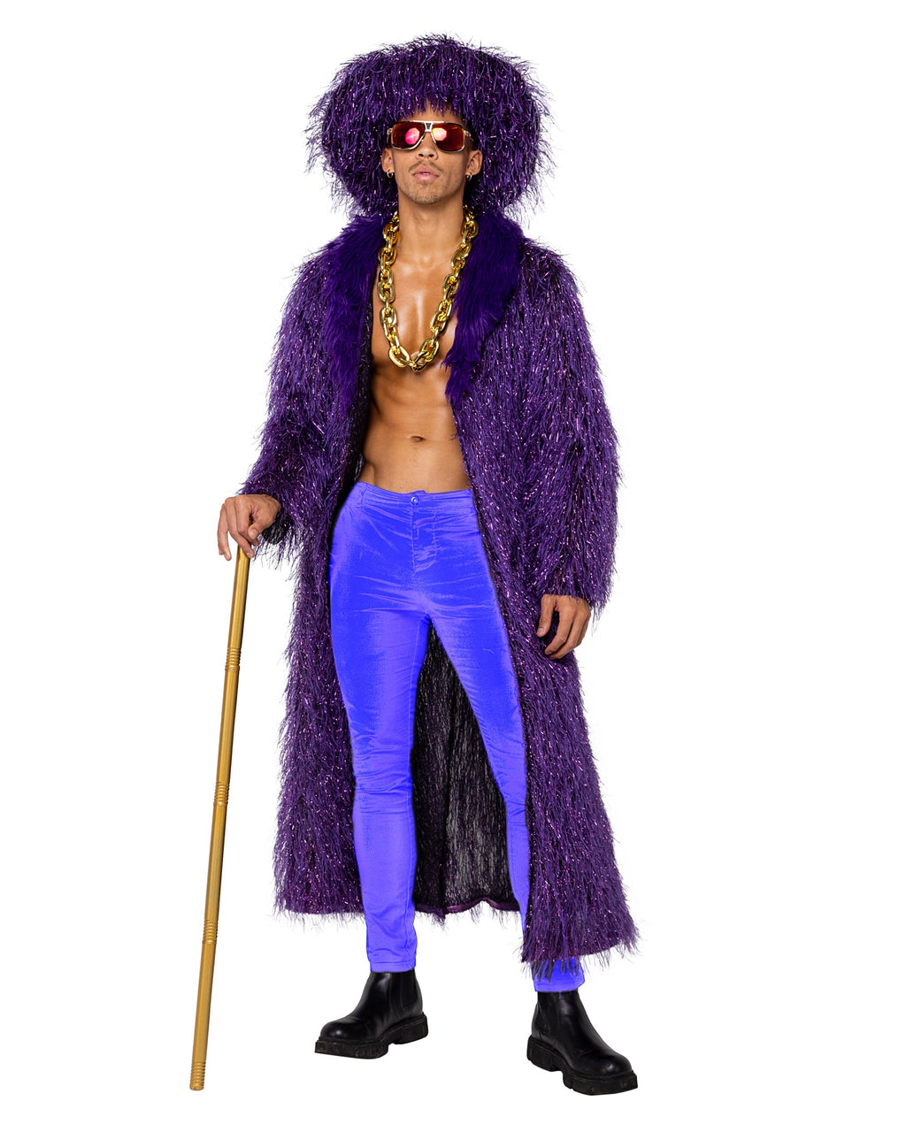 BAH6200 - Seductress 2PC Men’s High-Roller Pimp