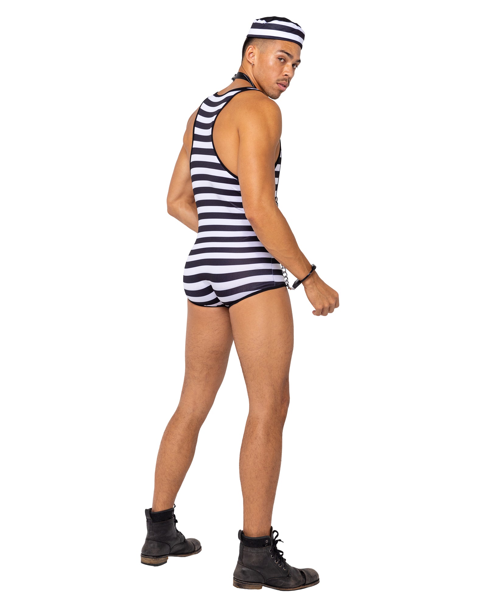 Fabulous 6208 - 3PC Mens Prisoner of Desire Costumes Back View