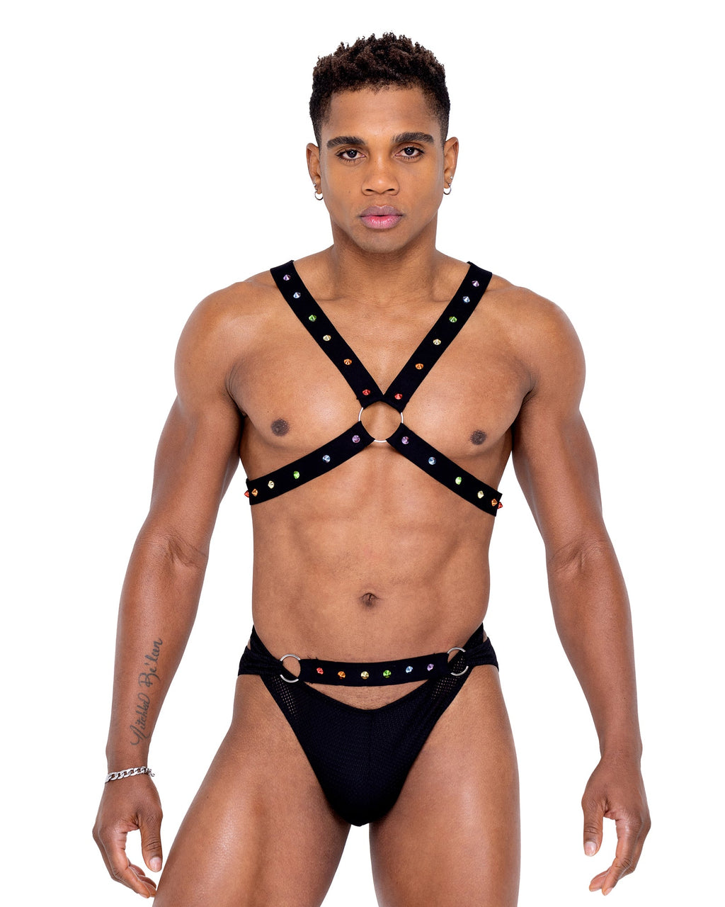 Bold 6337 - Mens Pride Harness Ravewear