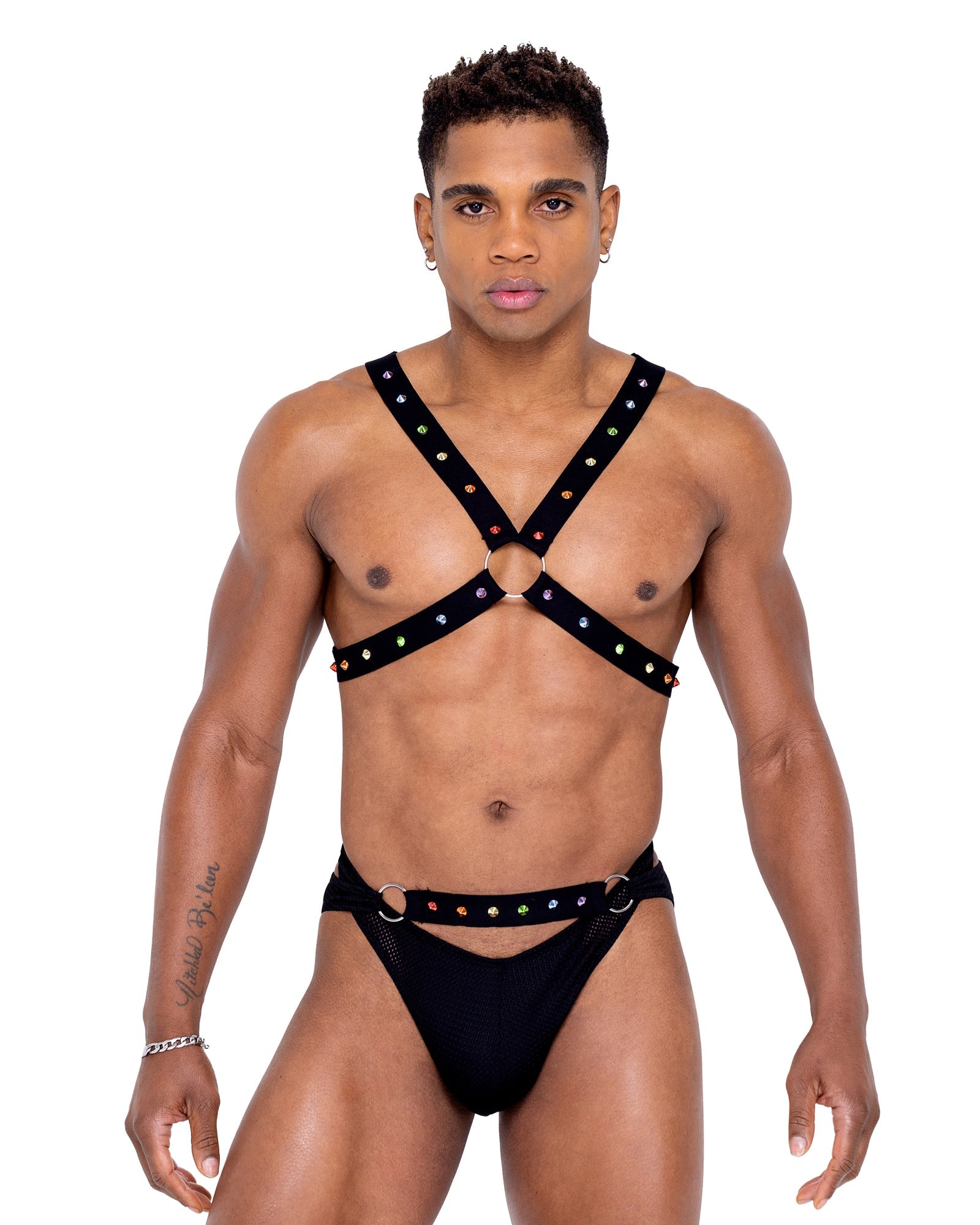 Bold 6337 - Mens Pride Harness Ravewear