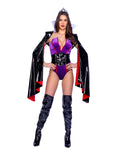 4PC Evil Queen Costume Set in Black by Build-A-Hoochie