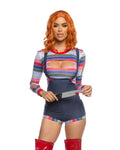 2PC Deadly Playdate Costume Set in Multicolor by Build-A-Hoochie