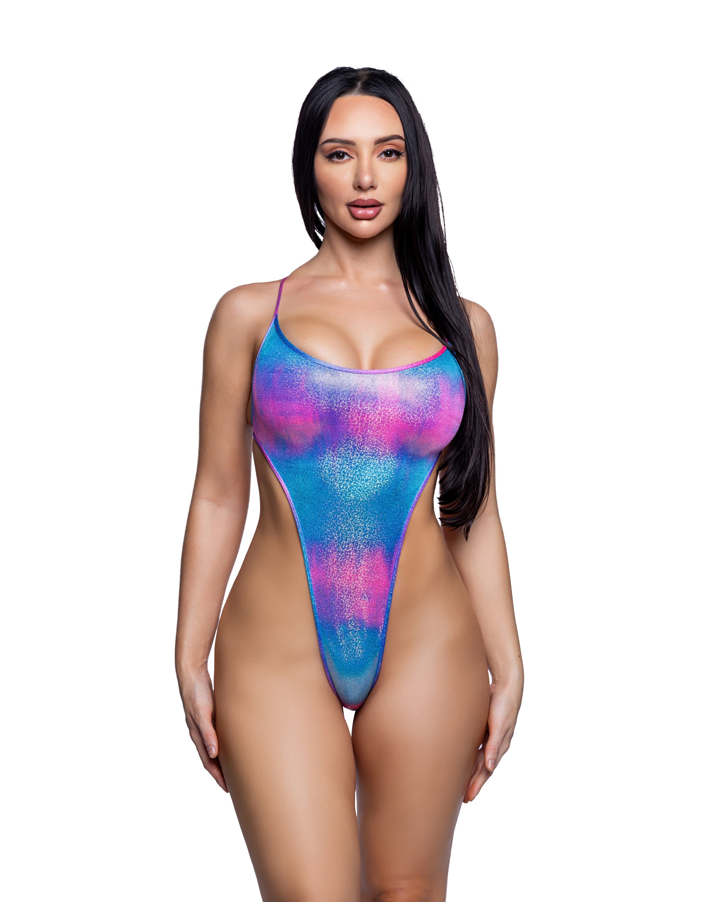 BAH6754 - Radiance Shimmer String-Back Bodysuit