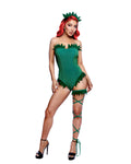 Botanical Bombshell Costume Set in Green by Build-A-Hoochie