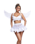 Heavenly Angel Costume Set in White by Build-A-Hoochie