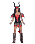 Dragon Diva Costume Set in Red by Build-A-Hoochie