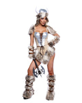 Viking Vixen Costume Set in Silver by Build-A-Hoochie