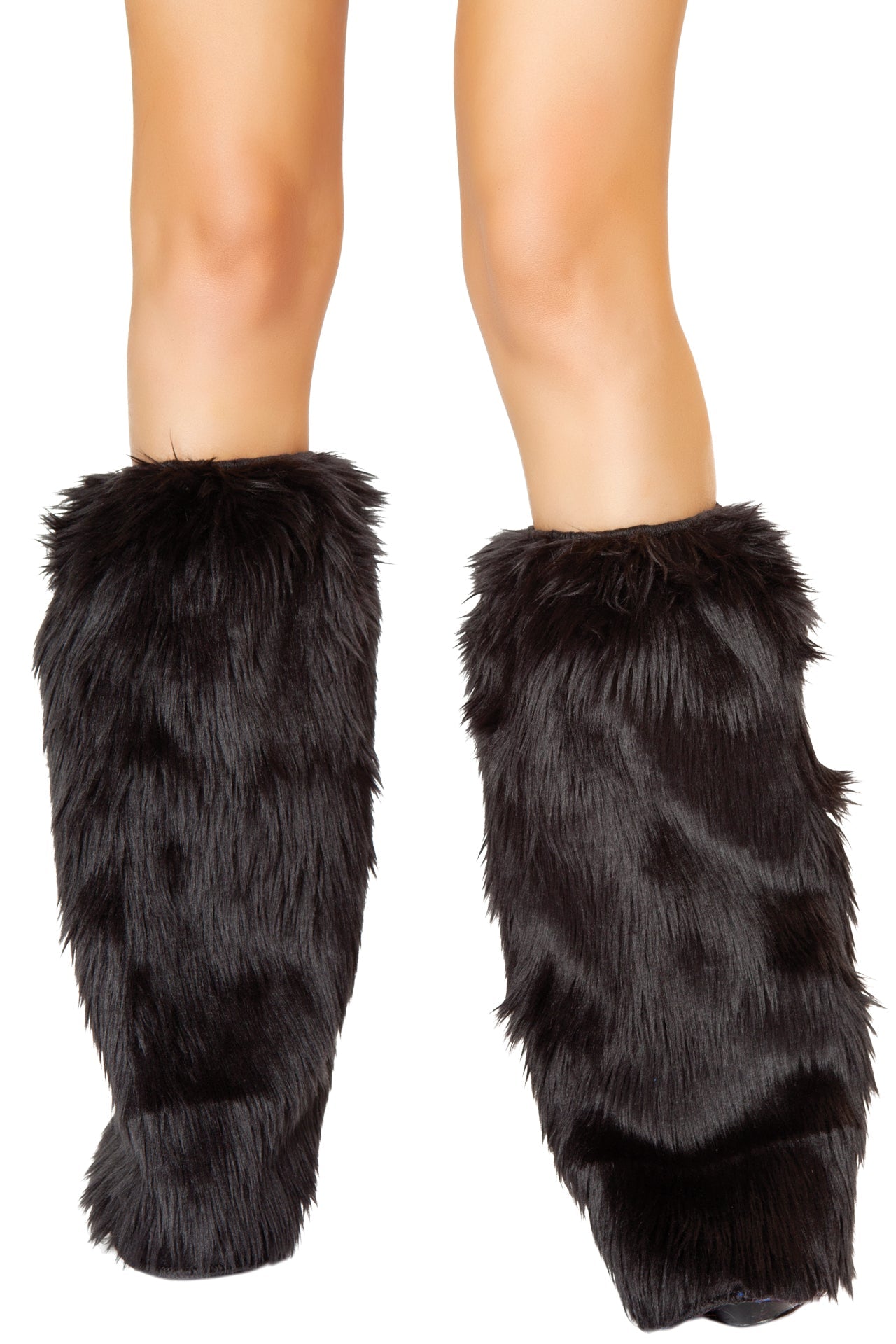BAH8003 - Hypnotic Basic Faux Fur Leg Warmers