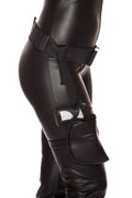Leg Holster with Connected Belt (Gun Not Included) Costume Belt in As Shown by Build-A-Hoochie