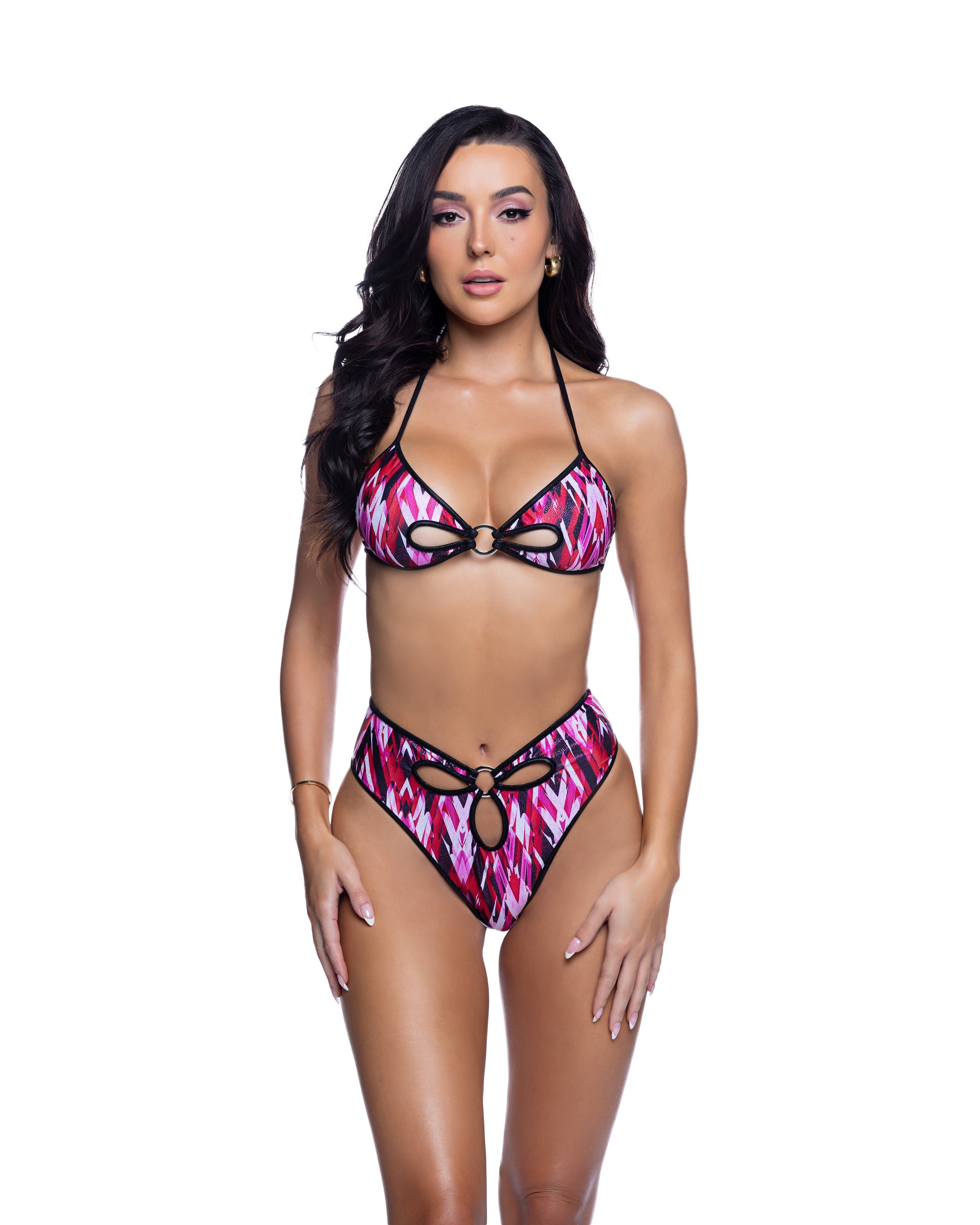 BAHJR279 - Majestic Ring Top & Short Set