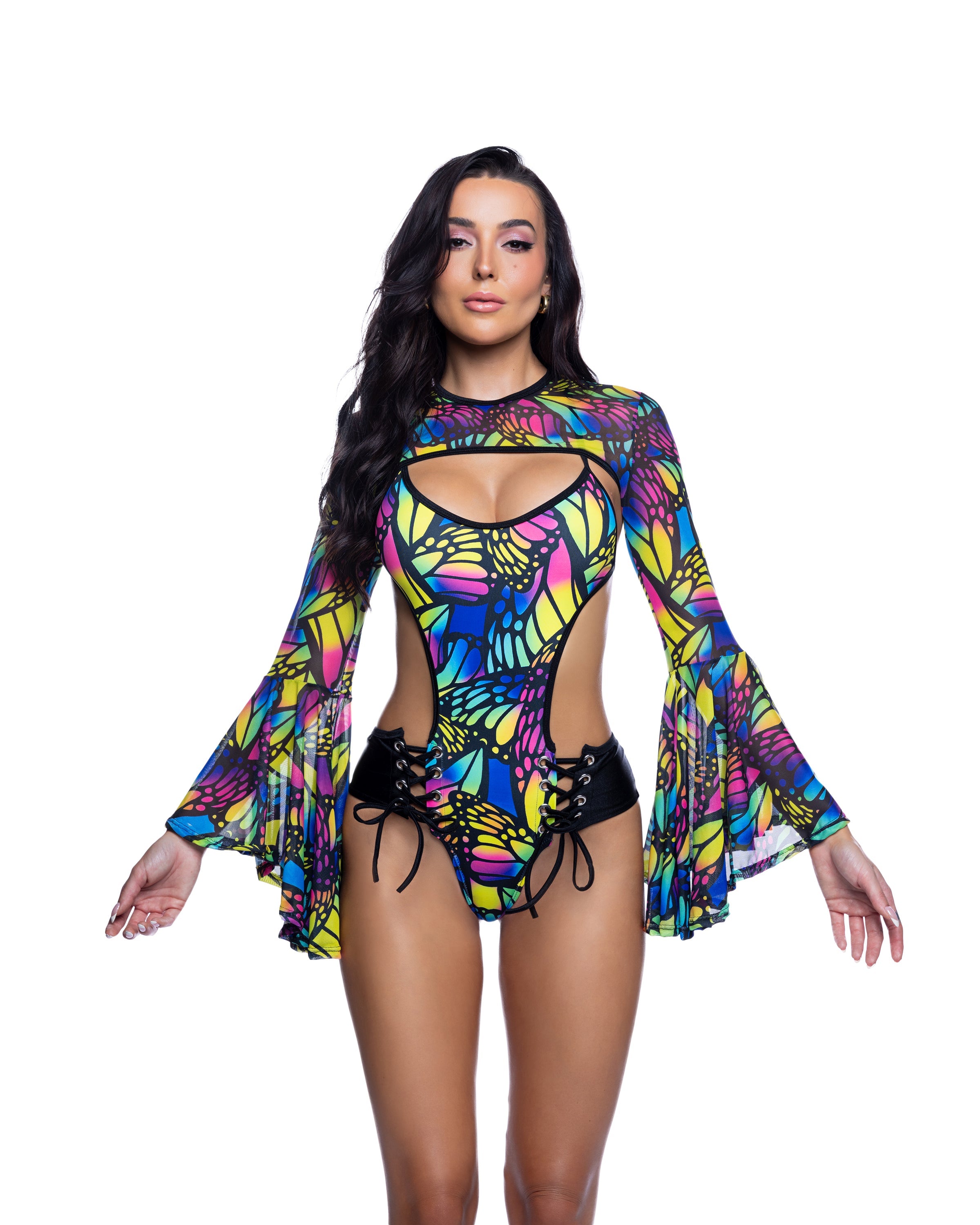 BAHJR284 - Divine Bell-Sleeve Shrug