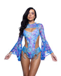 Luxurious Bell-Sleeve Shrug Rave Shrug in Mushroom by Build-A-Hoochie