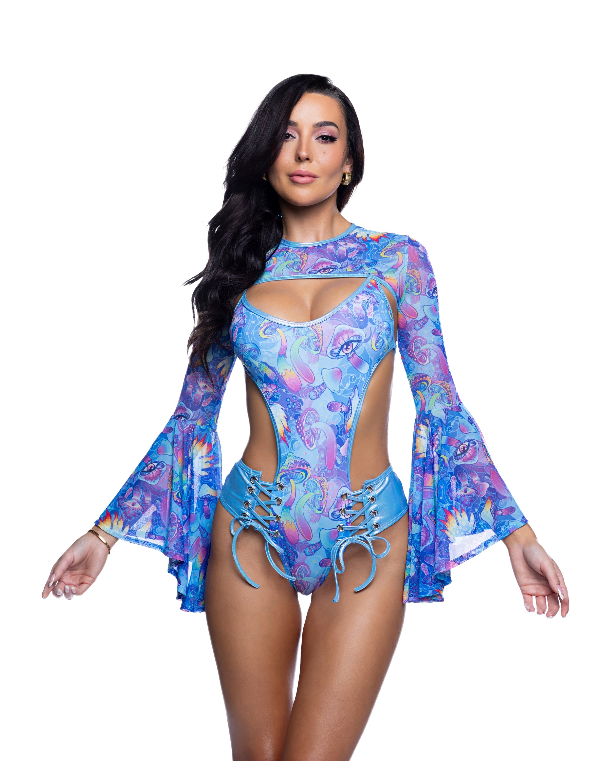 BAHJR284 - Divine Bell-Sleeve Shrug