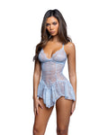 Lavish Lacy Blusher Teddy by Build-A-Hoochie