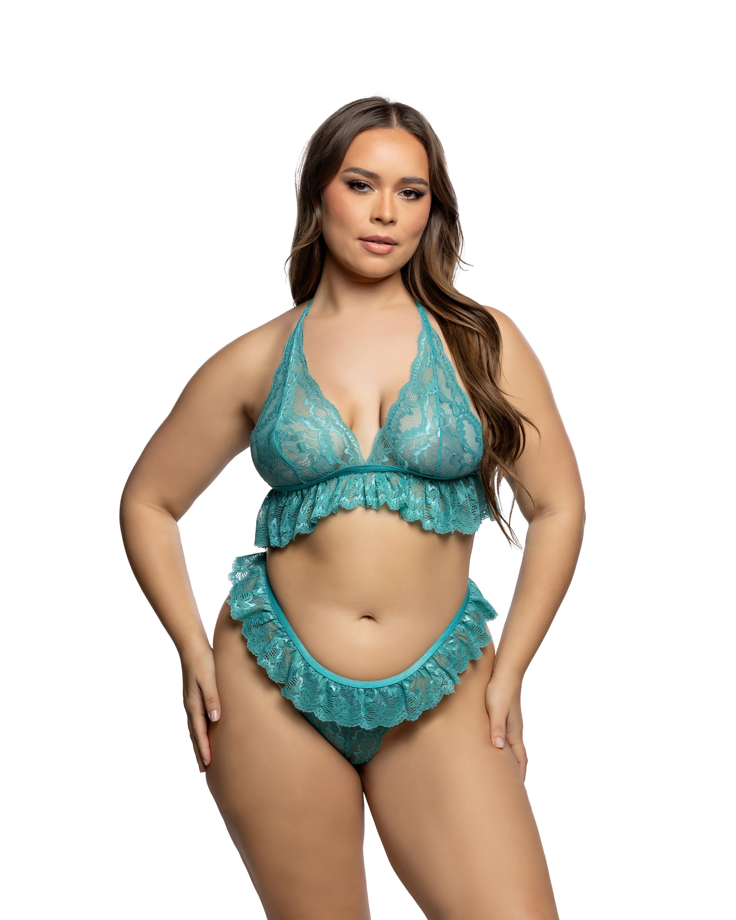 BAHLI1031 - Enchantress Lacy Sweet Flutter 2pc Set