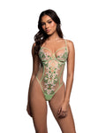Foxy Daisy Tease Teddy in Green by Build-A-Hoochie