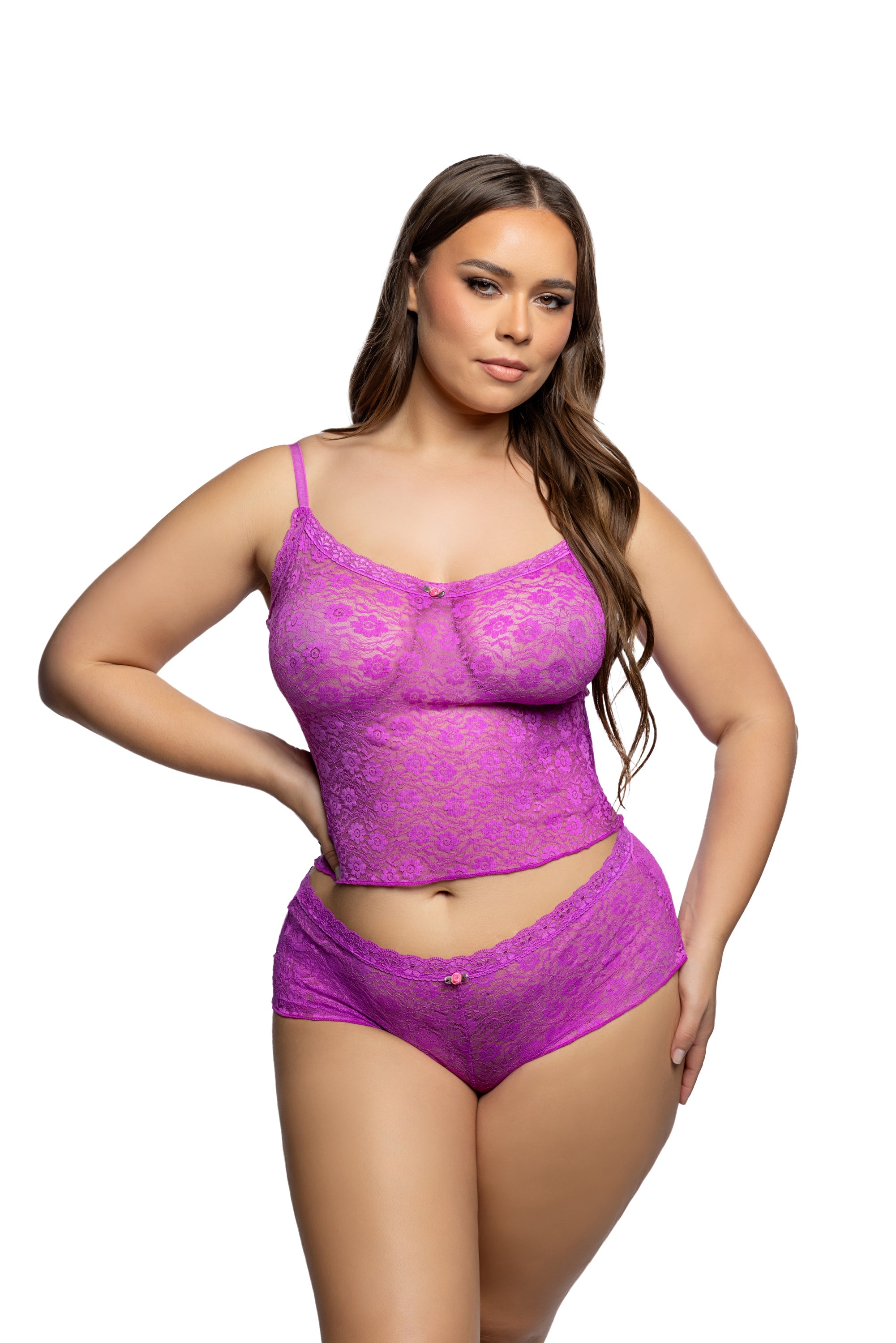 BAHLI1075 - Naughty Infinite Lace Teddy