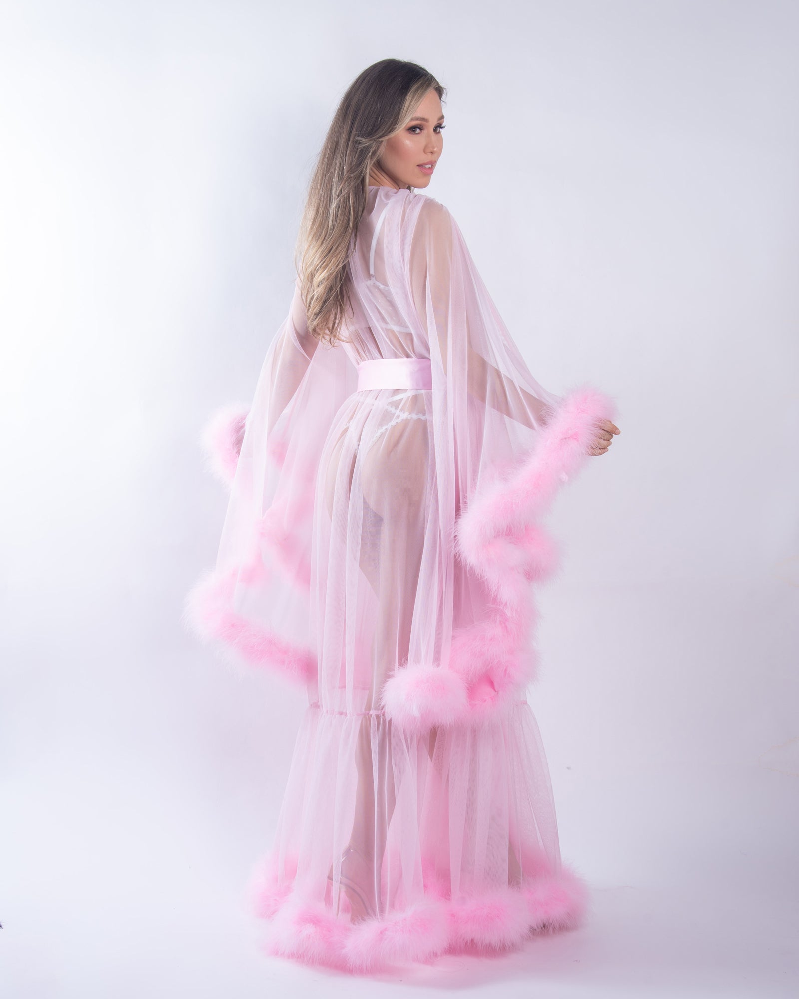Fearless Hollywood Glam Luxury Lingerie Back View