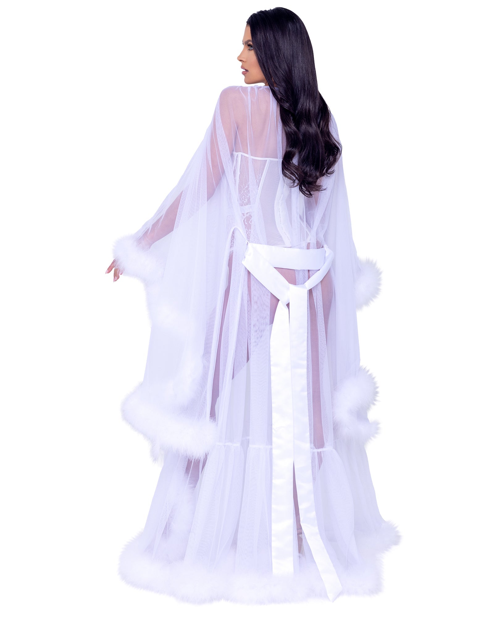 Astounding Hollywood Glam Luxury Lingerie Back View