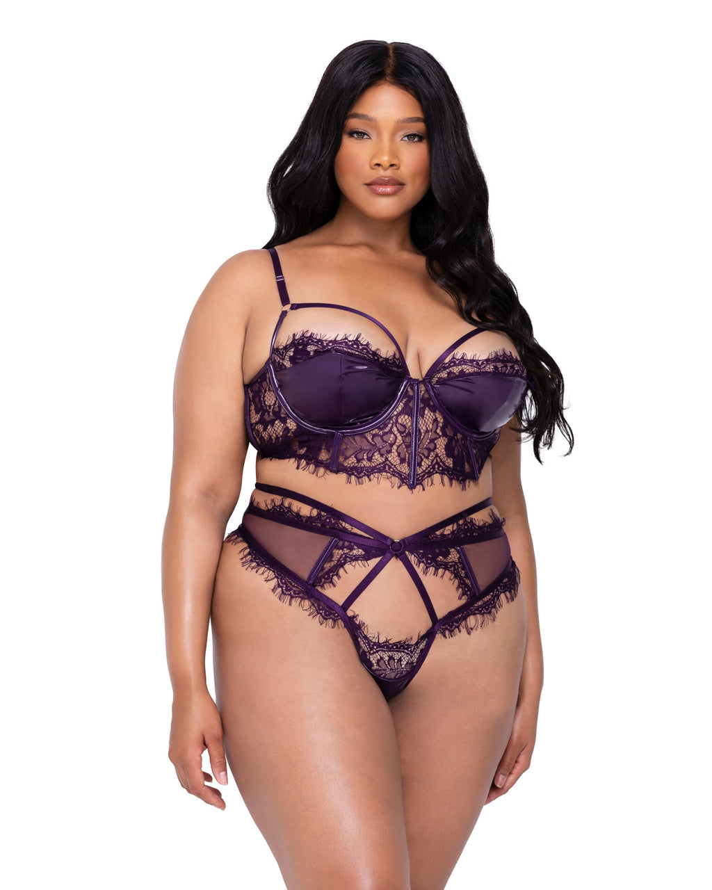 Amethyst Sugar Plum 2-Piece Short Set Lingerie