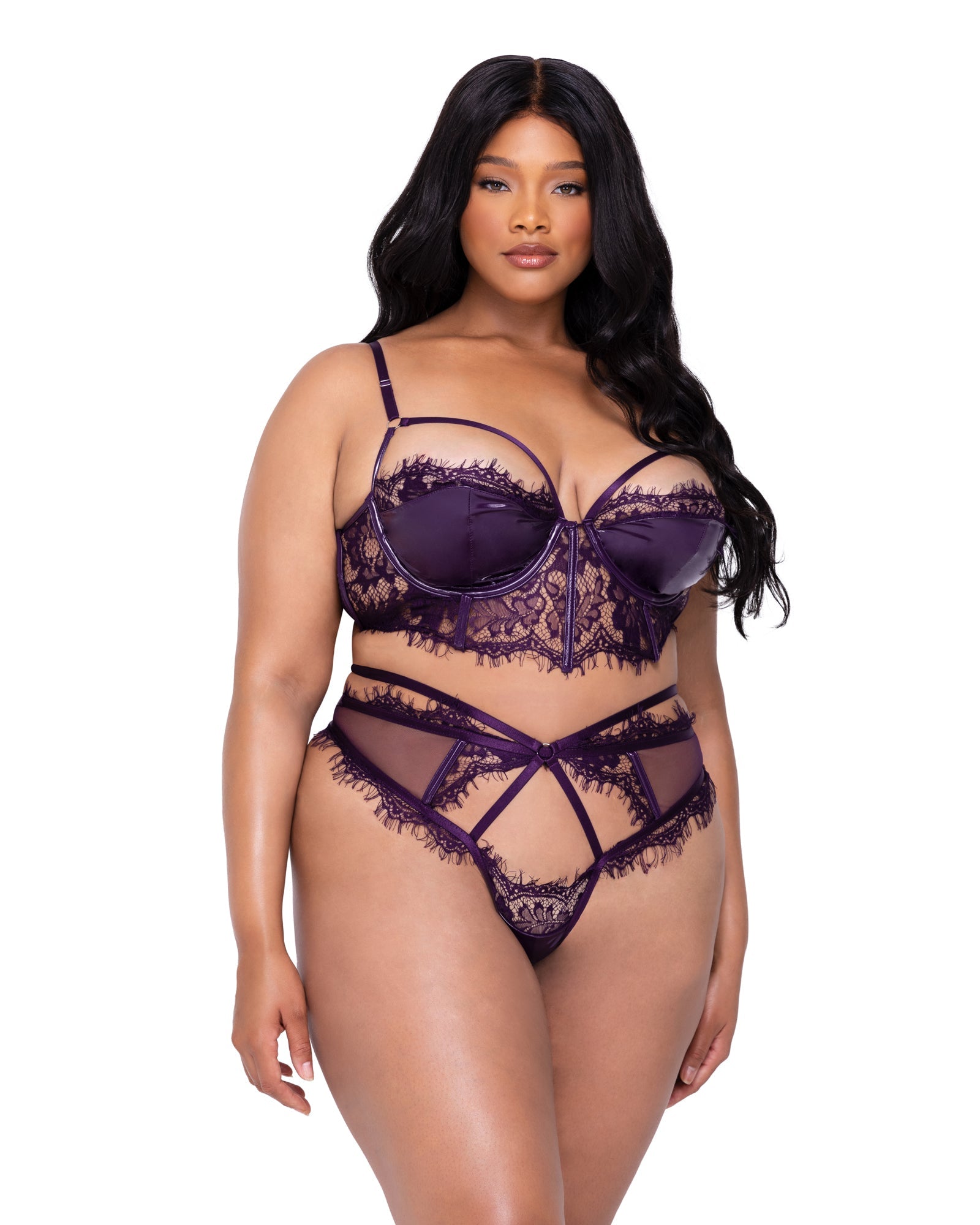 Amethyst Sugar Plum 2-Piece Short Set Lingerie