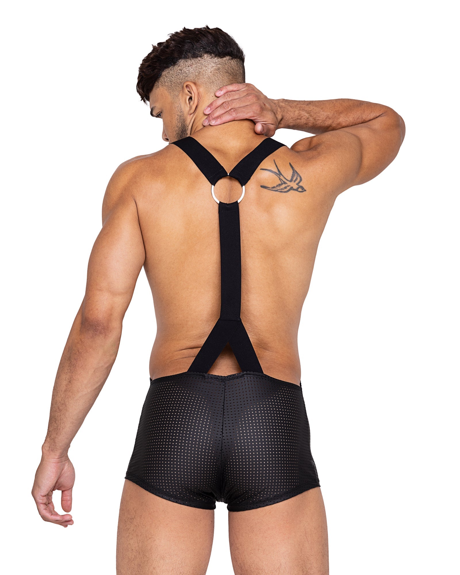 Midnight Master Singlet Lingerie Back View