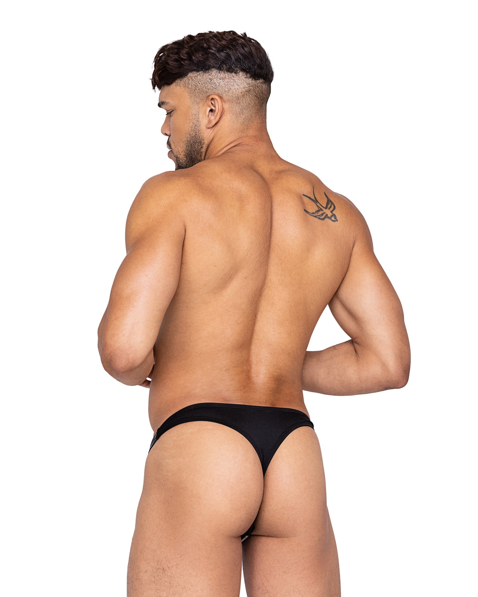 Dreamlike Midnight Thong Lingerie Back View