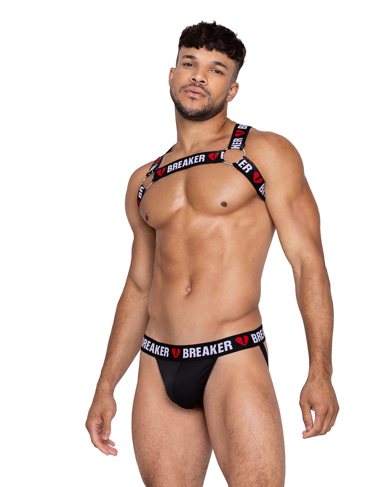 Black/red Cosmic Heartbreaker Jockstrap Lingerie Size XL